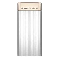 QNAP USB 4 Type-C to 1 x 10GBASE-T Network Ad, Wired, USB Type-C, Ethernet, 10000 Mbit/s, Silver