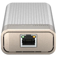 QNAP USB 4 Type-C to 1 x 10GBASE-T Network Ad, Wired, USB Type-C, Ethernet, 10000 Mbit/s, Silver