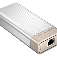 QNAP USB 4 Type-C to 1 x 10GBASE-T Network Ad, Wired, USB Type-C, Ethernet, 10000 Mbit/s, Silver