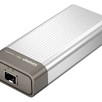 QNAP USB 4 Type-C to 1 x 10GbE SFP+Network A, Wired, USB Type-C, Ethernet, 10000 Mbit/s, Silver