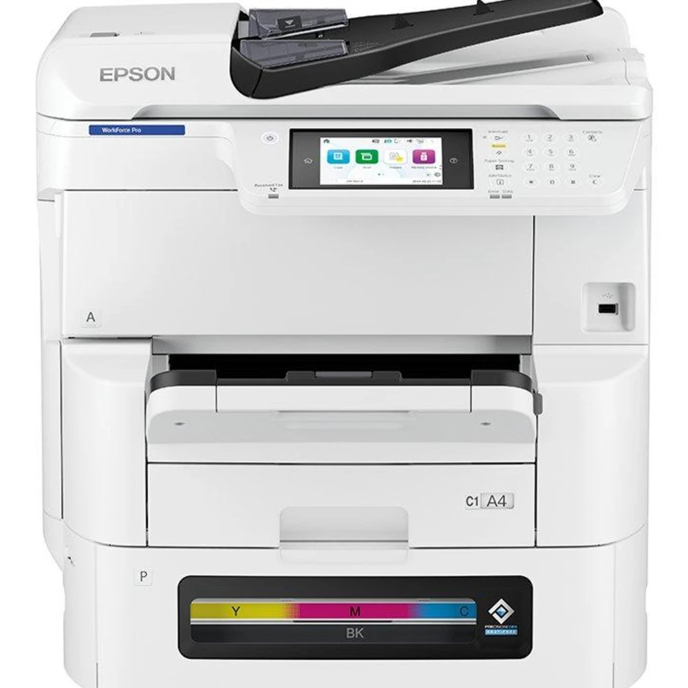 Epson WorkForce Pro EM-C8100RDWF, Inkjet, Colour printing, 4800 x 1200 DPI, A3, Direct printing, White