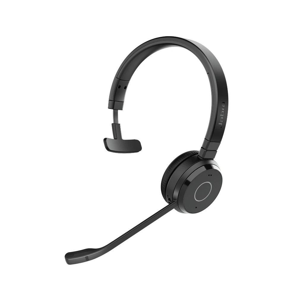 Jabra Evolve 65 TE - Link390a MS Mono, Wired & Wireless, Office/Call center, 20 - 20000 Hz, 75 g, Headset, Black