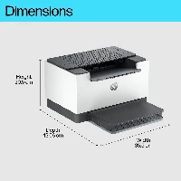 HP LaserJet M209d Printer, Laser, 600 x 600 DPI, A4, 29 ppm, Duplex printing, Black, White