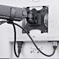 StarTech.com Triple Monitor Desk Mount For Up To Three 27in Screens, VESA 75x75/100x100, Tool-Less Arm Adjustments, C-Clamp/Grommet Mount, Spring-Assisted Arms, Clamp/Grommet, 21 kg, 68.6 cm (27