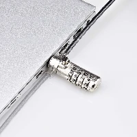 StarTech.com Slim Lock Nano Slot Compatible, 6.6ft (2m) Locking Cable, Desk Anti-Theft Security For Laptop/Notebook Computer, Cut-Resistant Steel Cable, 4-Digit Lock, 2 m, Kensington, Combination lock, Plastic, Steel, Black, Silver