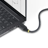 StarTech.com 1.6ft (50cm) Premium Certified High Speed HDMI Cable, 4K 60Hz/1440p 144Hz, HDR10/HDCP 2.2/ARC, 18Gbps, UHD HDMI 2.0 Cord for TV/Monitor/Display, TPE Jacket, 0.5 m, HDMI Type A (Standard), HDMI Type A (Standard), 18 Gbit/s, Audio Return Channel (ARC), Black