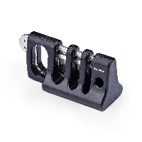 StarTech.com Peripheral Cable Anchor Lock, Secure Keyboard/Mouse, Cable Lock For Shared Office/Public Computers, Cable Trap Compatible w/Laptop Security Cable/Padlock - TAA, Cable holder, Desk, Plastic, Steel, Black