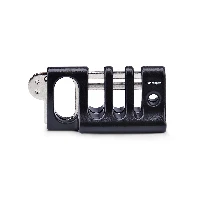 StarTech.com Peripheral Cable Anchor Lock, Secure Keyboard/Mouse, Cable Lock For Shared Office/Public Computers, Cable Trap Compatible w/Laptop Security Cable/Padlock - TAA, Cable holder, Desk, Plastic, Steel, Black