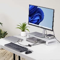 StarTech.com Peripheral Cable Anchor Lock, Secure Keyboard/Mouse, Cable Lock For Shared Office/Public Computers, Cable Trap Compatible w/Laptop Security Cable/Padlock - TAA, Cable holder, Desk, Plastic, Steel, Black