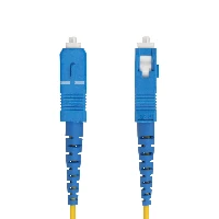 StarTech.com 5m (16.4ft) LC to SC (UPC) OS2 Single Mode Simplex Fiber Optic Cable, 9/125m, 40G/100G, Bend Insensitive, Low Insertion Loss - LSZH Fiber Jumper Cord, 5 m, OS2, LC, SC
