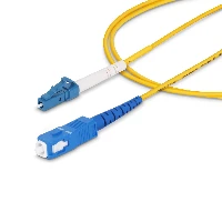 StarTech.com 5m (16.4ft) LC to SC (UPC) OS2 Single Mode Simplex Fiber Optic Cable, 9/125m, 40G/100G, Bend Insensitive, Low Insertion Loss - LSZH Fiber Jumper Cord, 5 m, OS2, LC, SC