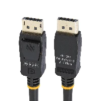 StarTech.com 2m (6.6ft) VESA Certified DisplayPort Cable - 10 Pack - DisplayPort 1.2 Cord with Latches, 4K 60Hz UHD, DP to DP Cable for Monitor, Latching DP Connectors, 2 m, DisplayPort, DisplayPort, Male, Male, 3840 x 2160 pixels