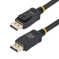 StarTech.com 2m (6.6ft) VESA Certified DisplayPort Cable - 10 Pack - DisplayPort 1.2 Cord with Latches, 4K 60Hz UHD, DP to DP Cable for Monitor, Latching DP Connectors, 2 m, DisplayPort, DisplayPort, Male, Male, 3840 x 2160 pixels