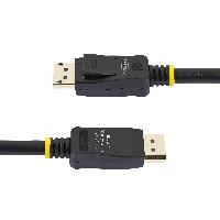 StarTech.com 2m (6.6ft) VESA Certified DisplayPort Cable - 10 Pack - DisplayPort 1.2 Cord with Latches, 4K 60Hz UHD, DP to DP Cable for Monitor, Latching DP Connectors, 2 m, DisplayPort, DisplayPort, Male, Male, 3840 x 2160 pixels