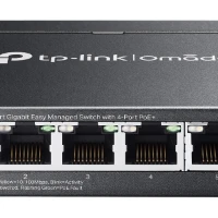 TP-Link Omada 5-Port Gigabit Easy Managed Switch with 4-Port PoE+, Managed, Gigabit Ethernet (10/100/1000), Power over Ethernet (PoE), Wall mountable