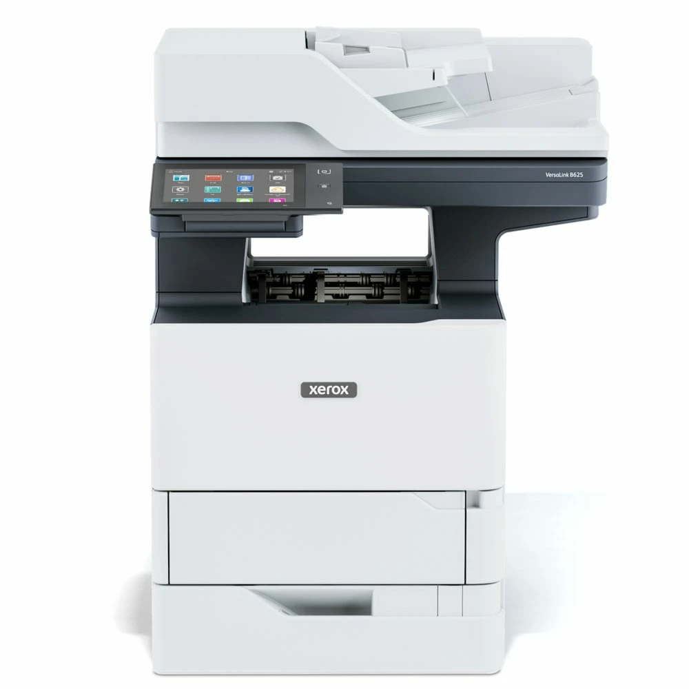 Xerox VersaLink B625 A4 61ppm Duplex Copy/Print/Scan/Fax PS3 PCL5e/6 2 Trays 650 Sheets, Laser, Mono printing, 1200 x 1200 DPI, A4, Direct printing, Black, Grey