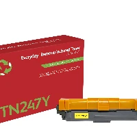 Everyday Yellow Remanufactured Toner by compatible with Brother TN247Y, High capacity, 2300 pages, 2300 pages, Yellow, 1 pc(s)