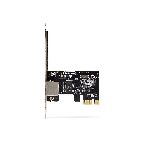 StarTech.com 1-Port Gigabit PCIe Network Adapter Card, 10/100/1000Mbps PCI Express LAN Card, NIC, Realtek RTL8111H, Works with Windows and Linux, TAA Compliant, Internal, Wired, PCI Express, Ethernet, Black