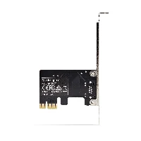 StarTech.com 1-Port Gigabit PCIe Network Adapter Card, 10/100/1000Mbps PCI Express LAN Card, NIC, Realtek RTL8111H, Works with Windows and Linux, TAA Compliant, Internal, Wired, PCI Express, Ethernet, Black