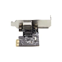 StarTech.com 1-Port Gigabit PCIe Network Adapter Card, Low-Profile NIC, 10/100/1000Mbps PCI Express LAN Card, Realtek RTL8111H, Windows and Linux, TAA Compliant, Internal, Wired, PCI Express, Ethernet, 1000 Mbit/s, Black