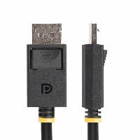 StarTech.com 3m (10ft) DisplayPort 2.1 Cable, VESA Certified DP40 DisplayPort Cable w/UHBR10/HDR/HDCP 2.2, 8K 60Hz/4K 144Hz w/DSC 1.2a, 40Gbps, DP 2.1 Cable, UHD Monitor Cord, M/M, 3 m, DisplayPort, DisplayPort, Male, Male, 7680 x 4320 pixels