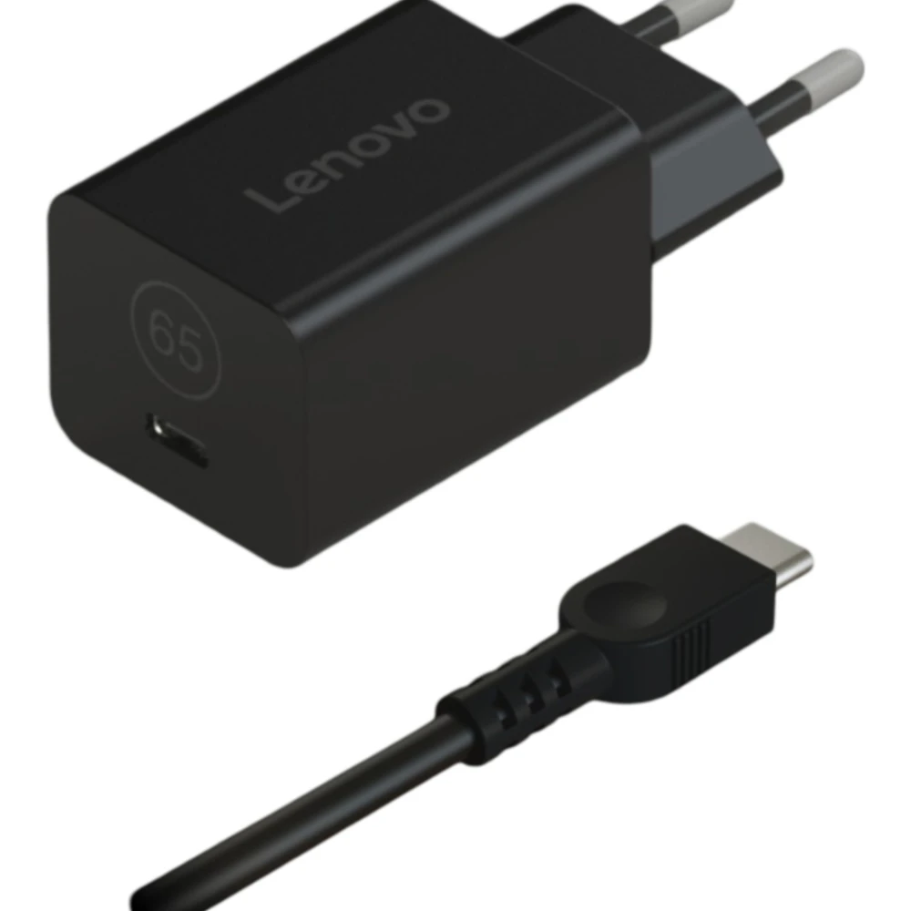 Lenovo 40AWGN65EU, PC, Indoor, 100 - 240 V, 50 - 60 Hz, 1.5 A, Black
