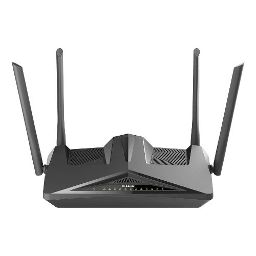 D-Link DSL-X1852E, Wi-Fi 6 (802.11ax), Dual-band (2.4 GHz / 5 GHz), Ethernet LAN, VDSL, Black, Tabletop router