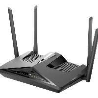 D-Link DSL-X1852E, Wi-Fi 6 (802.11ax), Dual-band (2.4 GHz / 5 GHz), Ethernet LAN, VDSL, Black, Tabletop router