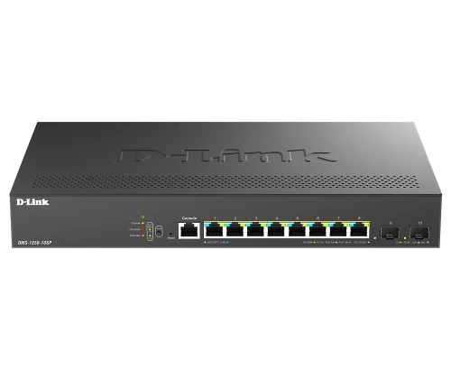 D-Link DMS-1250-10SP/E, Managed, 2.5G Ethernet (100/1000/2500), Power over Ethernet (PoE), Rack mounting