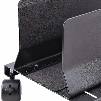 StarTech.com Computer Tower Cart, Rolling Mobile CPU Caddy on Wheels (Casters), Max Load 46.3lb/21kg, Adjustable PC Case Mount, Desktop Floor Stand, Steel Dolly, Cart CPU holder, Tower, 21 kg, Black, Screw, 4 wheel(s)
