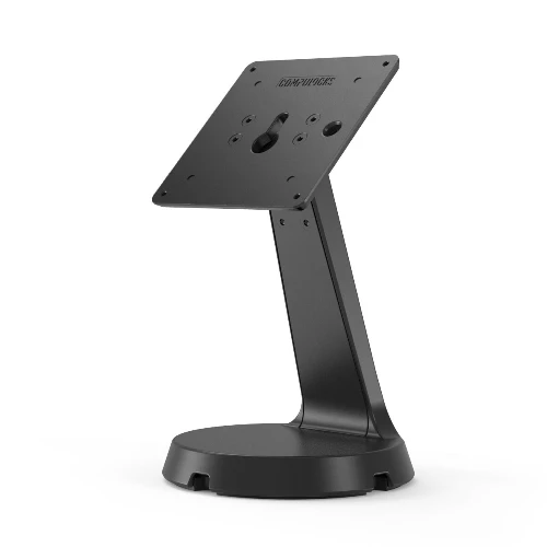 Compulocks VESA Mast Counter Stand - Black, 100mm x 100mm and 75mm x 75mm VESA Compatible Mount, Black, Aluminium, Counter, Black, 75 x 75,100 x 100 mm