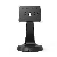 Compulocks VESA Mast Counter Stand - Black, 100mm x 100mm and 75mm x 75mm VESA Compatible Mount, Black, Aluminium, Counter, Black, 75 x 75,100 x 100 mm