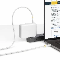 StarTech.com 3m White USB-C Charging Cable, USB-IF Certified USB C Cable, 240W PD EPR, USB 2.0 Type-C Laptop Charger Cord, USB-C Data Transfer Cable, TPE Jacket, 3 m, USB C, USB C, USB 2.0, 0.48 Gbit/s, White