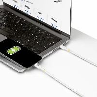 StarTech.com 1m White USB-C Charging Cable, USB-IF Certified USB C Cable, 240W PD EPR, USB 2.0 Type-C Laptop Charger Cord, USB-C Data Transfer Cable, TPE Jacket, 1 m, USB C, USB C, USB 2.0, 0.48 Gbit/s, White