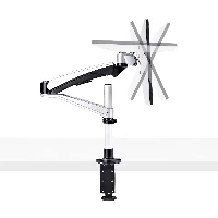 StarTech.com Monitor Desk Mount For 27in 169 or 30in 219 Ultrawide Screens, VESA 75x75/100x100, Tool-Less Arm Adjustments, C-Clamp/Grommet, Spring-Assisted Arm, Clamp/Grommet, 9 kg, 43.2 cm (17