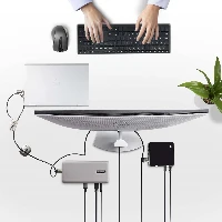 StarTech.com Laptop/Desktop & Peripheral Lock Kit, Theft-Deterring Security Lock, K-Slot, 9.8ft (3m) Steel Cable, 3x Devices, User-Resettable 4-Digit Lock - TAA, 3 m, Kensington, Combination lock, Plastic, Steel, Black, Silver