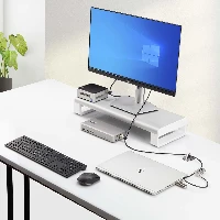 StarTech.com Laptop/Desktop & Peripheral Lock Kit, Theft-Deterring Security Lock, K-Slot, 9.8ft (3m) Steel Cable, 3x Devices, User-Resettable 4-Digit Lock - TAA, 3 m, Kensington, Combination lock, Plastic, Steel, Black, Silver