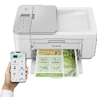 Canon PIXMA TR4756i, Inkjet, Colour printing, 4800 x 1200 DPI, A4, Direct printing, White