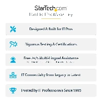 StarTech.com 4-Port USB PCIe Card, USB 3.2 5Gbps, PCI Express Expansion Card with 4x Independent USB Controllers, 4x USB-A Ports, Windows/macOS/Linux, PCIe, USB 3.2 Gen 1 (3.1 Gen 1), Full-height / Low-profile, PCI 2.0, SATA 15-pin, Black