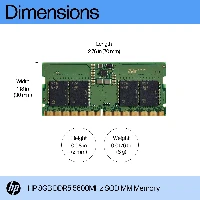HP 8GB DDR5 5600 SODIMM Memory