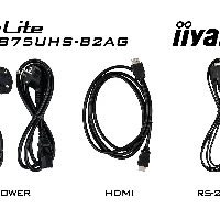 iiyama LH9875UHS-B2AG, Digital signage flat panel, 2.48 m (97.5