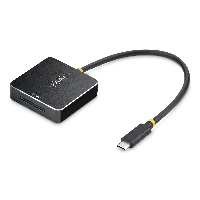 StarTech.com 1B-USB-C-SDE-ADAPTER, MMC, SD, SDHC, SDXC, Black, 10000 Mbit/s, Aluminium, Plastic, USB 3.2 Gen 2 (3.1 Gen 2) Type-C, 54 mm