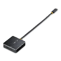 StarTech.com 1B-USB-C-SDE-ADAPTER, MMC, SD, SDHC, SDXC, Black, 10000 Mbit/s, Aluminium, Plastic, USB 3.2 Gen 2 (3.1 Gen 2) Type-C, 54 mm