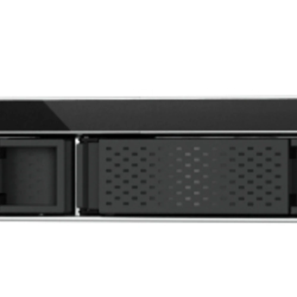 QNAP TS-433eU, NAS, Rack (1U), Cortex-A, Cortex-A55, 4 GB, 0 TB