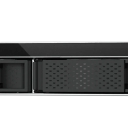 QNAP TS-433eU, NAS, Rack (1U), Cortex-A, Cortex-A55, 4 GB, 0 TB