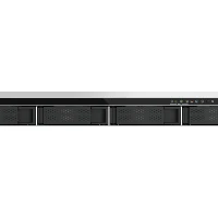 QNAP TS-433eU, NAS, Rack (1U), Cortex-A, Cortex-A55, 4 GB, 0 TB