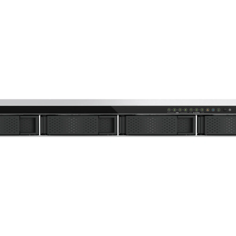 QNAP TS-h765eU, NAS, Rack (1U), Intel Atom, 8 GB, DDR5, QuTS hero