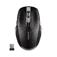 CHERRY MW 2310 2.0 Wireless Mouse, Black, USB, Ambidextrous, Optical, RF Wireless, 2400 DPI, Black
