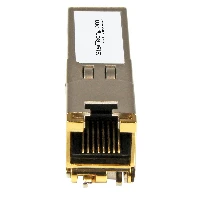 StarTech.com Arista Networks SFP-1G-T Compatible SFP Module - 1000BASE-T - SFP to RJ45 Cat6/Cat5e - 1GE Gigabit Ethernet SFP - RJ-45 100m, Copper, 1250 Mbit/s, SFP, 100 m, Fast Ethernet, Gigabit Ethernet, Full