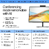 HP Series 5 Pro 23.8 inch FHD USB-C Conferencing Monitor - 524pm, 60.5 cm (23.8